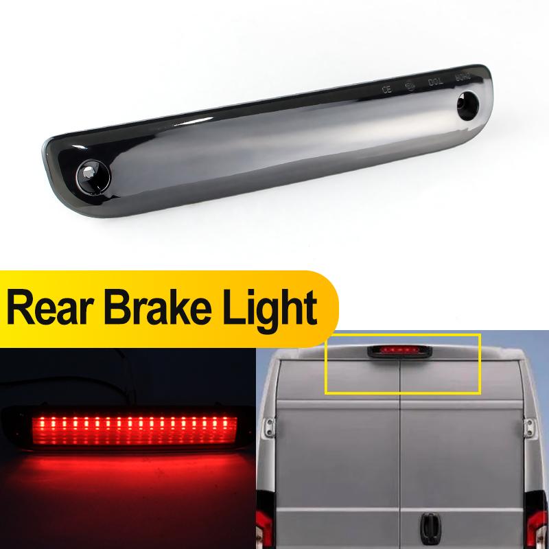 1PC For Peugeot Boxer Citroen Relay Fiat Ducato 2007-2025 Car LED Third Brake Light High Mount Stop Signal Lamp OEM# 1340670080