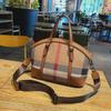"2023 Women's Genuine Leather Plaid Shell Handbag - Versatile, Large Capacity, Shoulder & Messenger Bag"