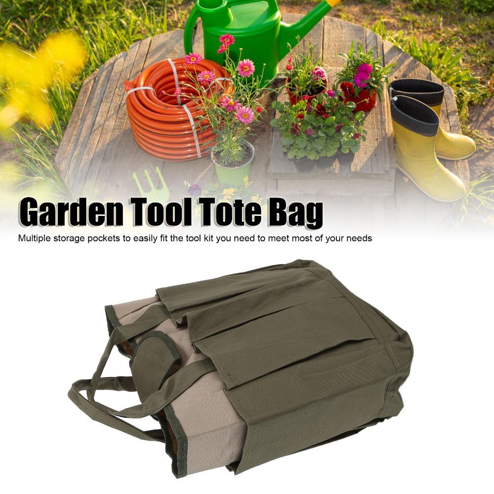 Oxford Cloth Garden Tool Storage Bag Large Capacity Garden Tools Bag  Flower Planting Work