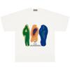Unisex T-Shirt Baumwolle Übergroß Sommer Bedruckt YCOA Grafik Harajuku Hip Hop Lose Tops Tees Koreanische Mode Y2k Ästhetische Kleidung