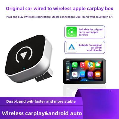 Wireless CarPlay Box Android Auto Smart 2 In 1 CarPlay Module for Seamless Connectivity