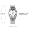 Lancardo Stainless Steel Elegant Quartz Best Significant Silver Men's Watch, Strap, Waterproof, Casual, Watch, Fashion, Boys' Accessories, Birthday,