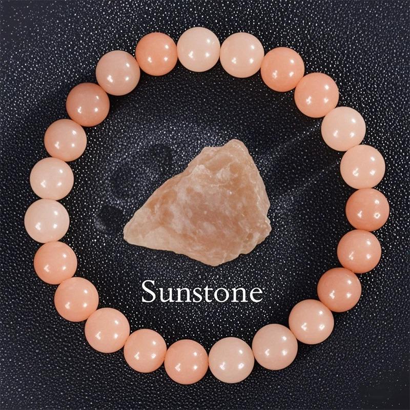 Amethyst Sunstone Lapis Lazuli Tiger Eye Handmade Agate Crystal Green Dongling Bracelet