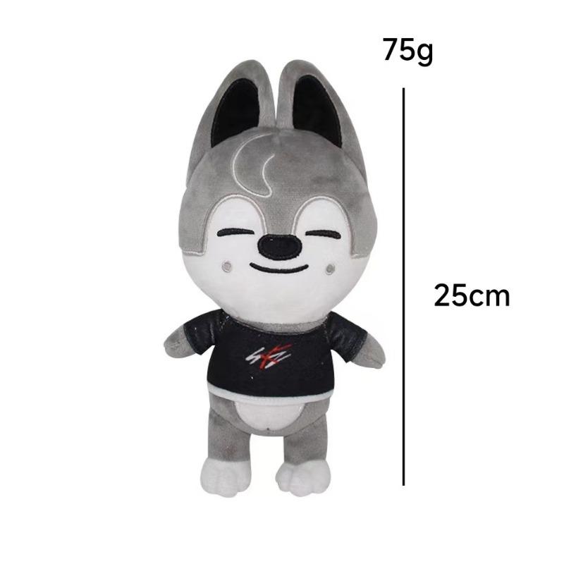 Skzoo 25cm Plush Toy Cartoon Stuffed Animal Doll Companion Toy Room Decoration Gift