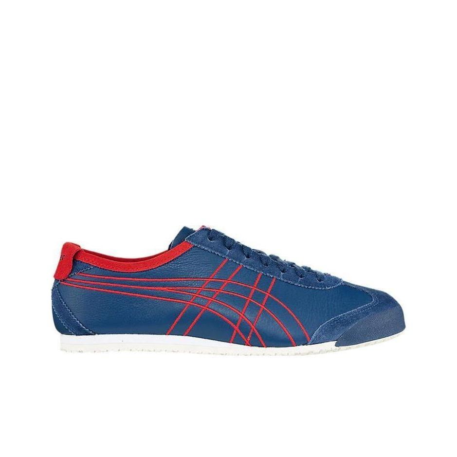 ONITSUKA TIGER Mexico 66 Leather Suede Comfortable Versatile Shock Absorbing Non-Slip Wear-Resistant Low-Top Casual Shoes Unisex Sneaker 1183A349-400