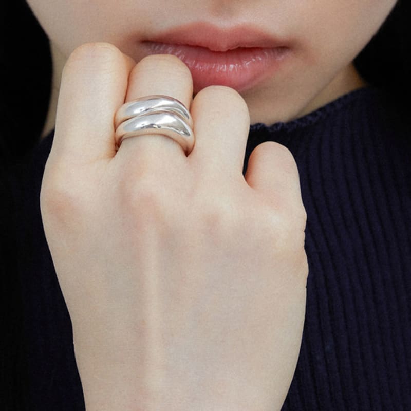 Byweekend Echo Ring(2pcs)
