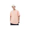 Li-Ning Sunset Orange Loose Round Neck Short Sleeve T-Shirt Men Tops AHST289-7