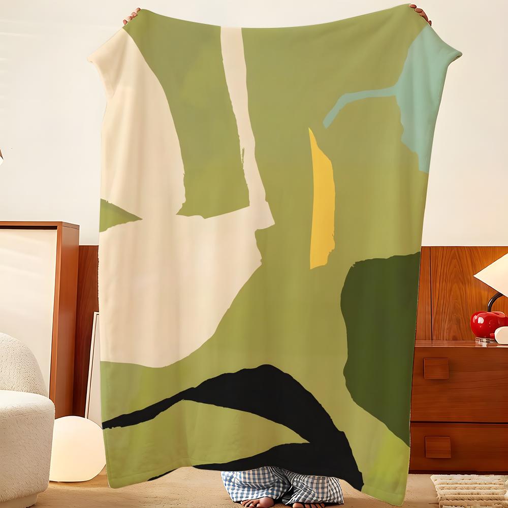 Artist S-Sylvia T-Takken Throw Flannel Throw Blanket, Lightweight Cozy, Durable Washable Cute Cool