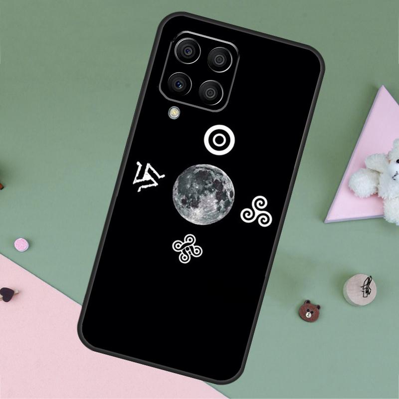 

teen wolf symbols For Samsung Galaxy M13 M33 M53 M16 M06 M12 M14 M15 M35 M55 M34 M54 M21 M31 M11 M32 M52 Case Samsung M12