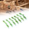7pcs Aluminum Woodworking Setup Block Setup Router Table Height Gauge Tool for Carpentry Table Measuring Block
