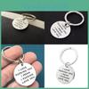 Steel Couple Stainless Engraved Keychain Backpack Decorative Valentine Gift Day