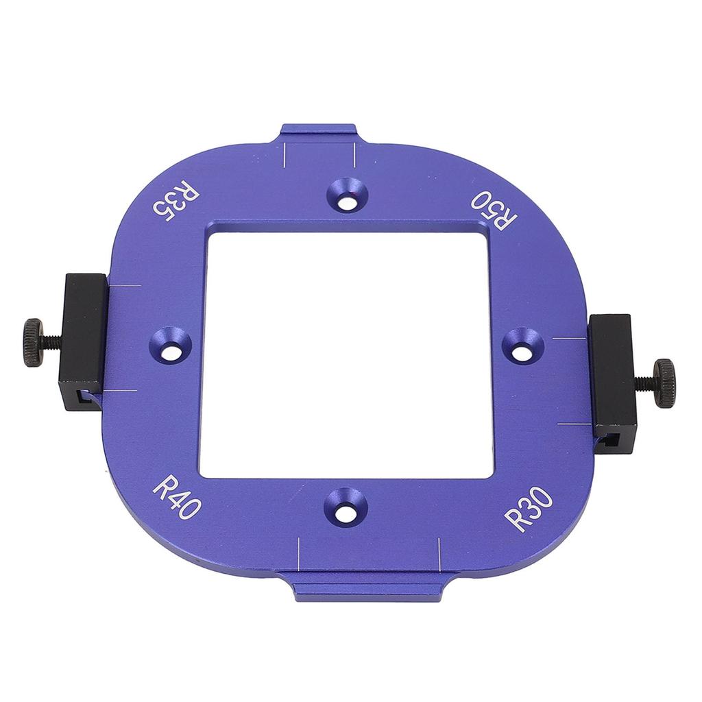 Woodworking Round Corner Radius Template Aluminum Alloy R30 R35 R40 R50 Router Table Corner Radius