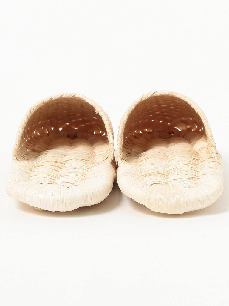 Towada Kimigara Large [Beams Japan] Slippers, Beige,