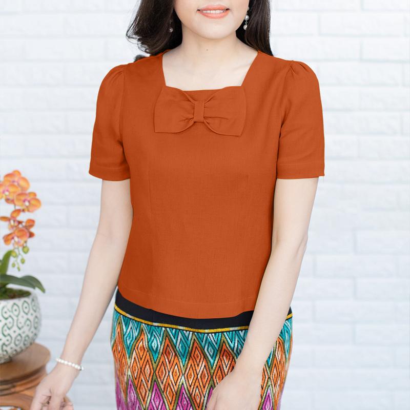 ZANZEA Women Summer Square Collar Casual Short Sleeve Blouse