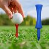 100pcs Plastic Golf Rubber Tee Replacement Golf Practice Tee Creative Professional Golf Tee  Outdoor