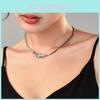 Elegant Snake Design Necklace For Women With Exquisite Rhinestone Accents And Adjustable Length For Perfect Fit