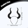 Halloween Devil Horns Headband,Cosplay Costume for Party Christmas Kids Children