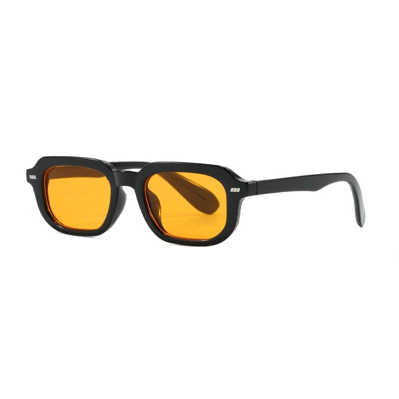 Classic Square Rim Sunglasses for Men Women Neutral Fashion Commuter Full Rim Glasses Outdoor Driving Travel UV Protection