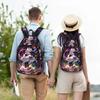 Fashion pokemon Backpack  Mochilas Fashion Camping Zipper Closure Rucksack
