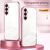 For Samsung Galaxy A26 5G Case Electroplating Frame Soft TPU Phone Cover