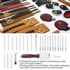 Leather Stamping Tool Set for Leathercraft Carving DIY Handmade Art