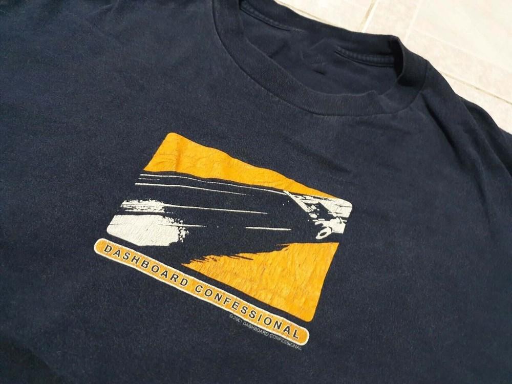 

Rare Dashboard Confessional Emo Music Band All Size BL465 Unisex T-Shirt XL