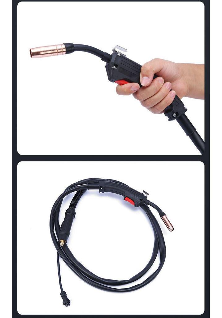 220V Dual-Use MIG/Stick Welder: Gasless, Multifunctional Household Tool