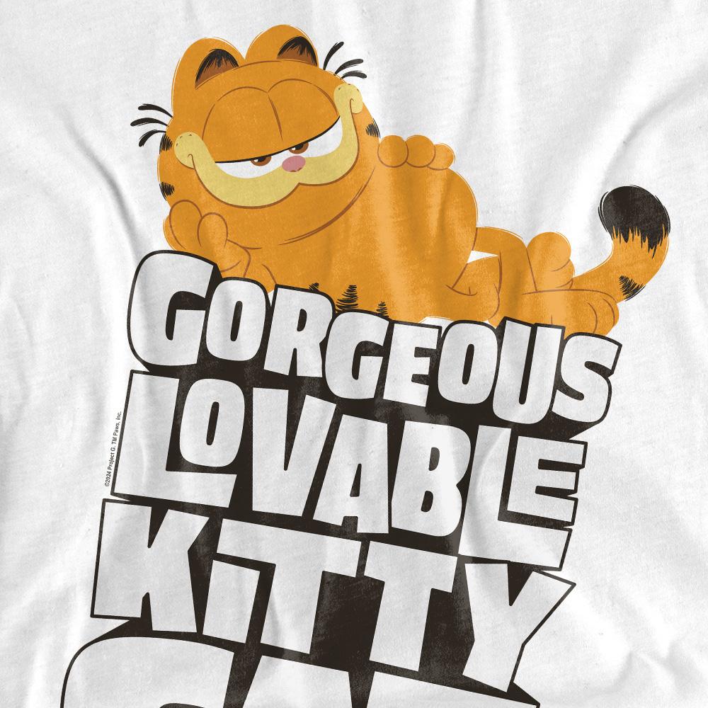 Garfield Movie Mens Lovable Kitty Cat T-Shirt