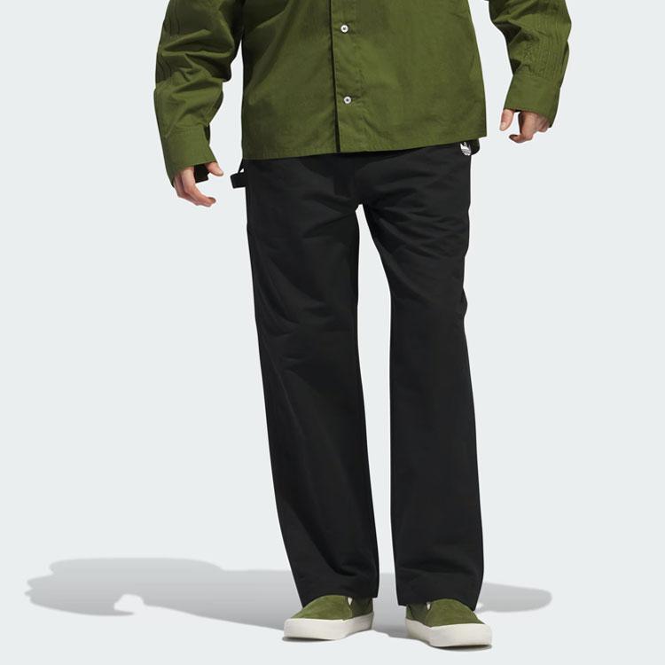 Adidas Originals Calças de Treino de Malha com Logótipo Painter Shmoofoil Unisex Parte de Baixo Preto IU0080