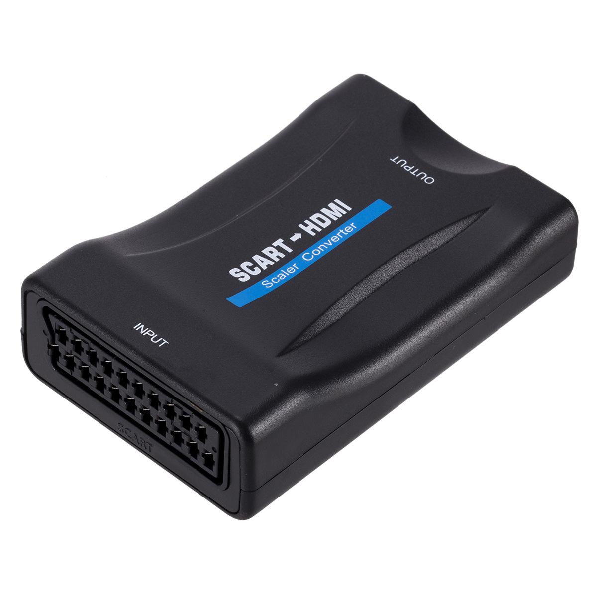 

SCART to HDMI HD 1080P Video Transmission Converter Adapter As Shown A