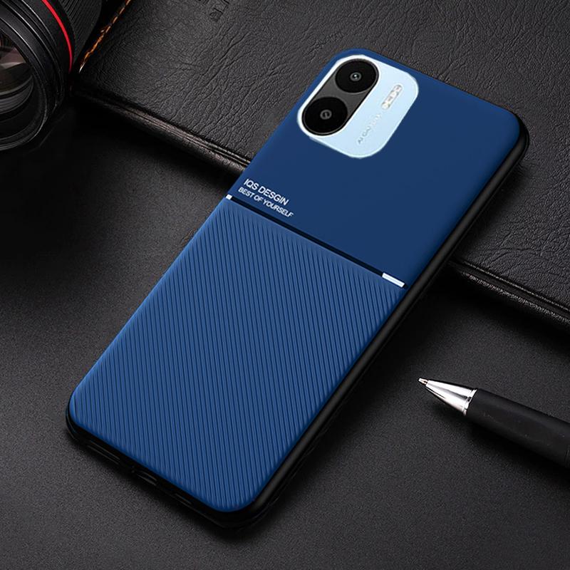 For Xiaomi Phone Redmi Case A1 Matte Leather Soft Silicone Phone Cases On For Xiaomi Redmi A1 A 1 Redmia1 Shockproof Car Holder Cover Shell Coque