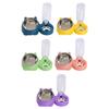 Tilted Cat Bowl with Automatic Water Bottle, Unique Dog Bowl with Automatic