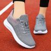 Jinshiyuanshu Shoes Women's Shoes Shallow Mouth Sneakers Flying Weaving Breathable Mesh Shoes Running Shoes Comfortable Women's Single Shoes