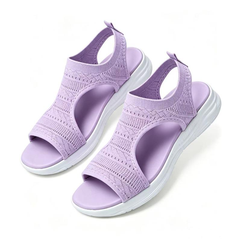 Autumn Fish Head Casual Sleeve Fashion Sandals Low Heel Women's Shoes