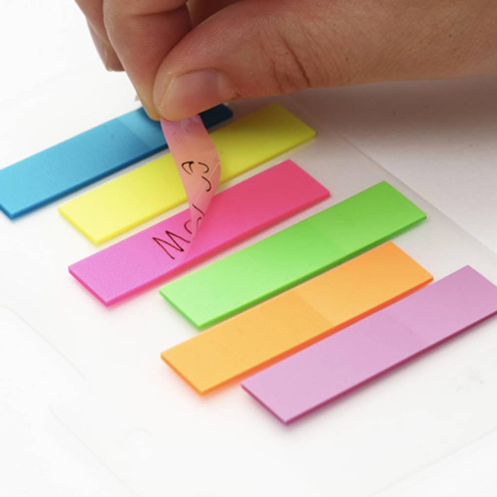 PET Memo Pad Notepad Stationery Notes Sticker Office Supplies Student Gifts