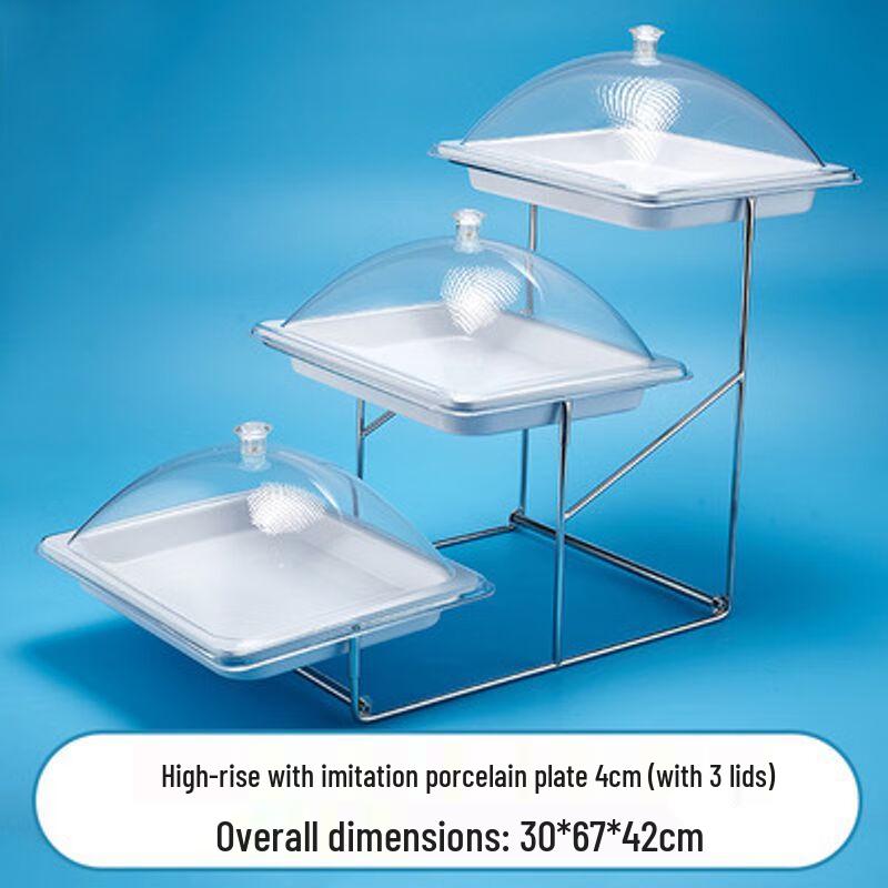 Niershin Three-Tier Melamine Dessert Stand