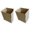 2 Packing Boxes 20 X 15 X 11 Cm