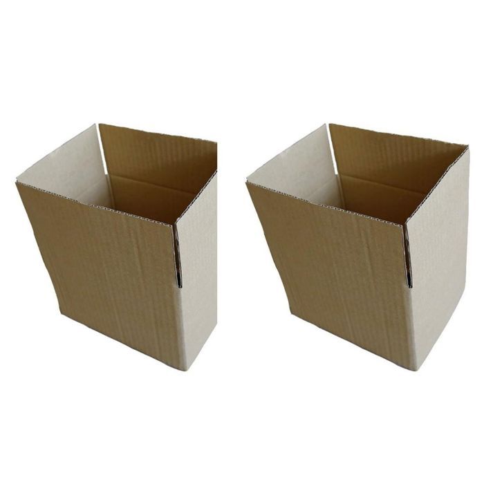 2 Packing Boxes 20 X 15 X 11 Cm