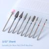 Electric Nail Drill Set with Multiple Grinding Heads for Dead Skin Removal