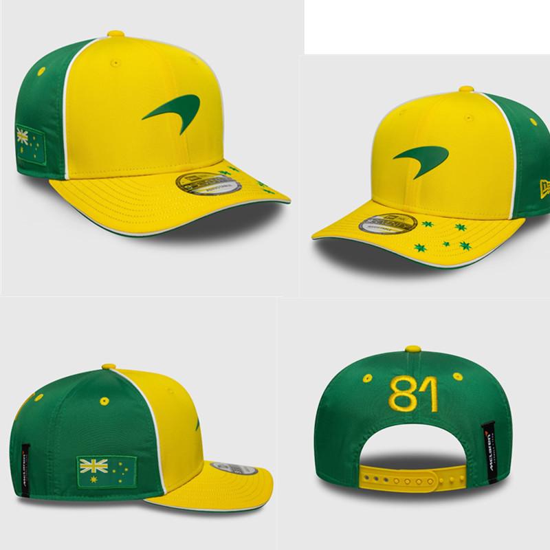 Závodní kšiltovka týmu McLaren F1 - Zakřivený kšilt s logem vozu