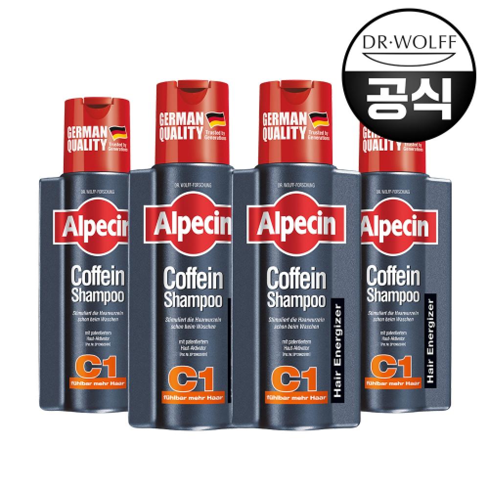 Alpecin Alpecin Caffeine Shampoo C1  Hair Strengthening  250ml X 4 NONE