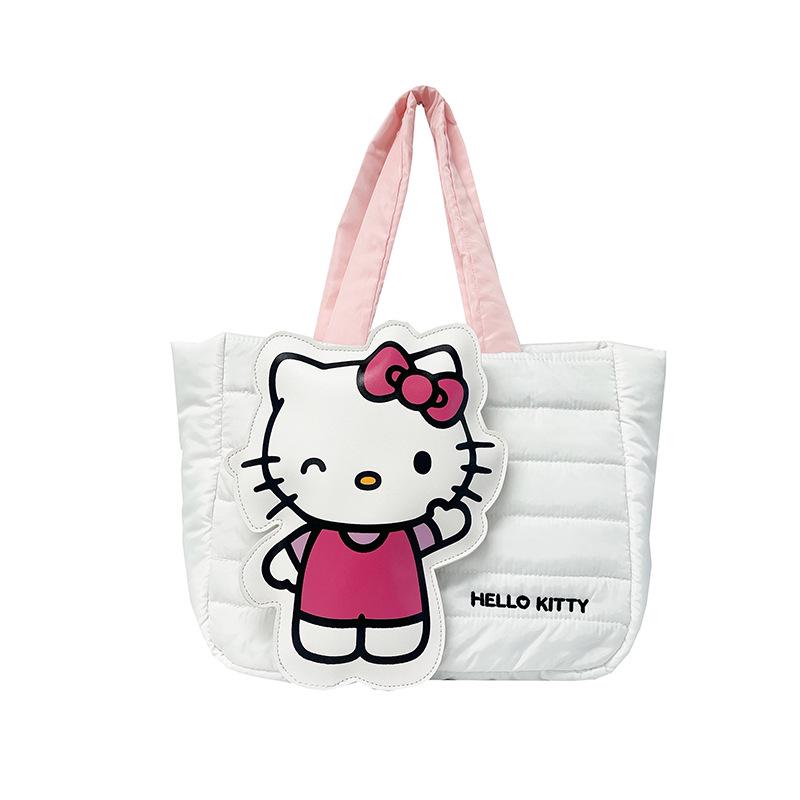 2025 Cute Cartoon Tote Bag - Girlish, Sweet, Large Capacity Shoulder Handbag for Women