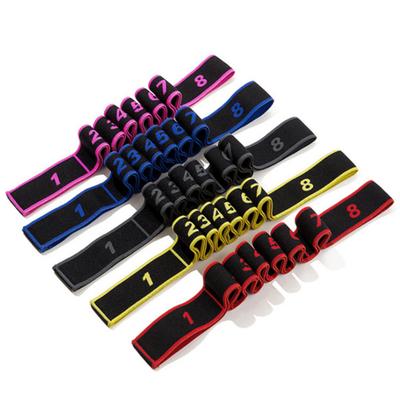 Children Adult Yoga Pull Strap Belt Dance Elastic Stretching Resistance Band