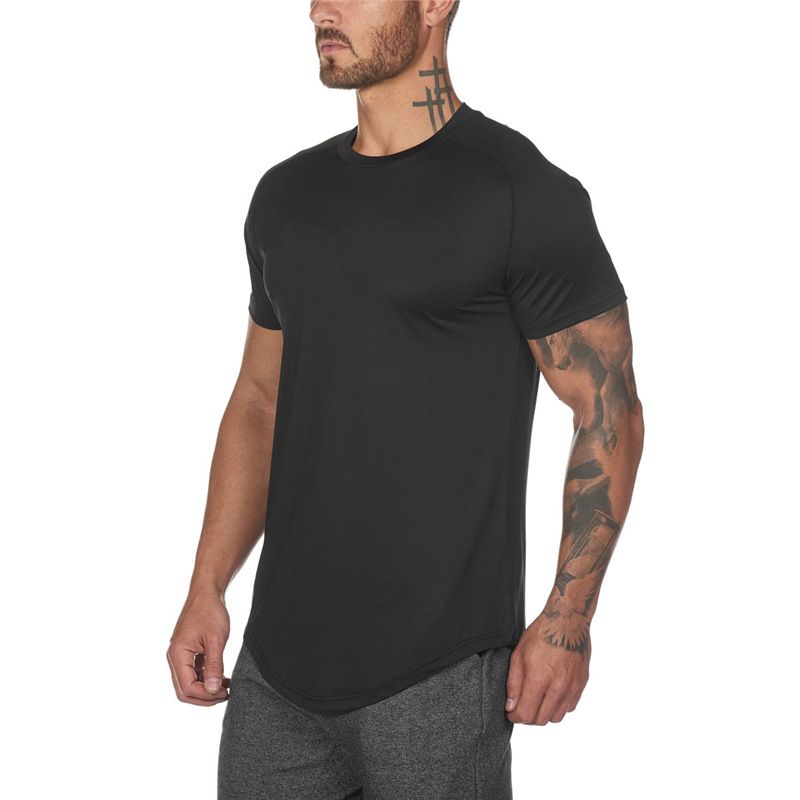 

Solid Color Blank Short Sleeve T-Shirt Top Pure Color Blank Short Sleeve T-shirt 1 M