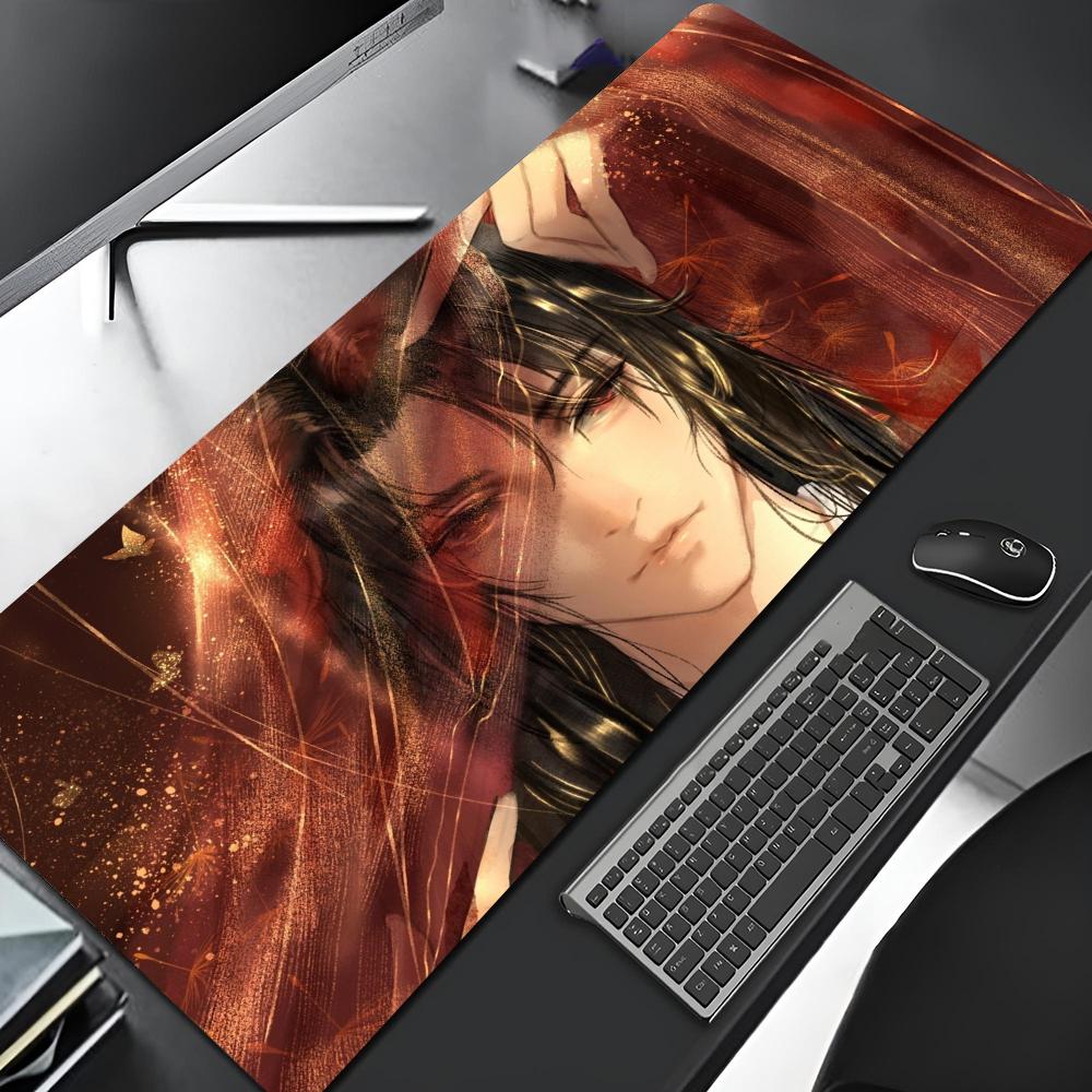 

Mo Dao Zu Shi Mouse Pad Edge Big Gaming Locking Computer Gamer Large Rubber Art Mousepad Music Laptop Desk Mat 600x300x2mm