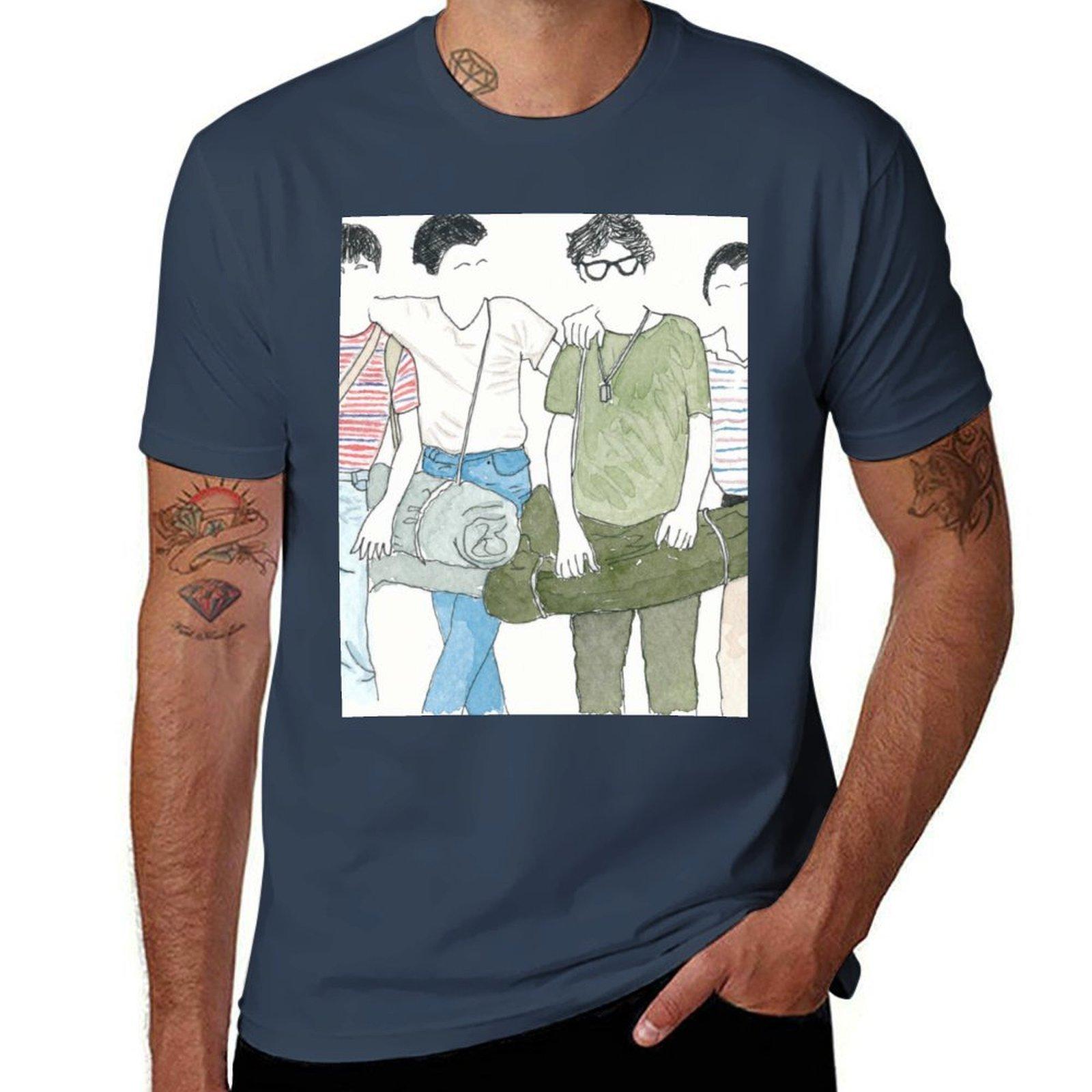 Stand By Me Always Tshirt Abstract Pattern Print Top S