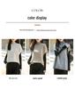 Autumn/Winter Women's Wool Sleeveless Rolled Hem Vest Top with High Neck - Elegant Shawl Style Sweater