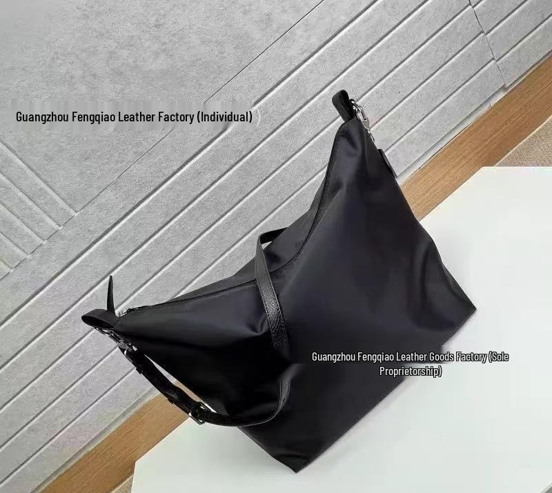 Dragon Inlay Oxford Cloth Crossbody Bag - Lightweight, Fashionable, Casual Women s Style