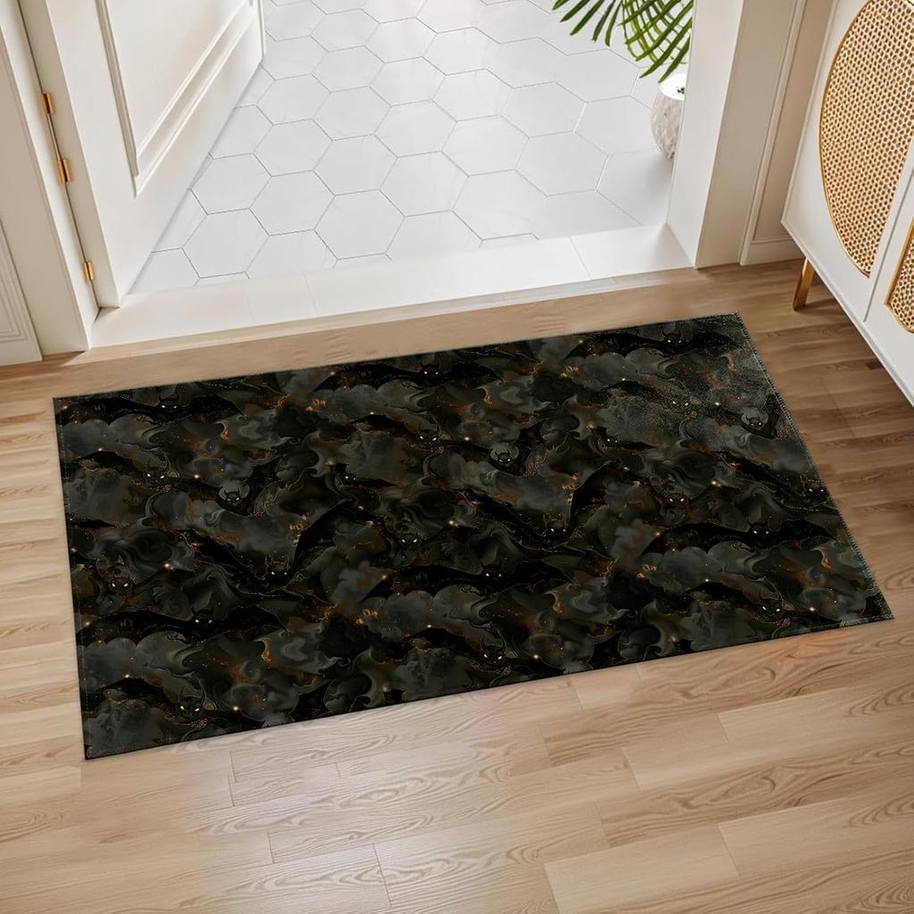 Animal Print Carpet Anti Slip Home Decoration Living Room Bedroom Door Entrance Washable Floor Mat Creative Abstract Pattern