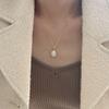 youngglow 14k baroque pearl pendant necklace